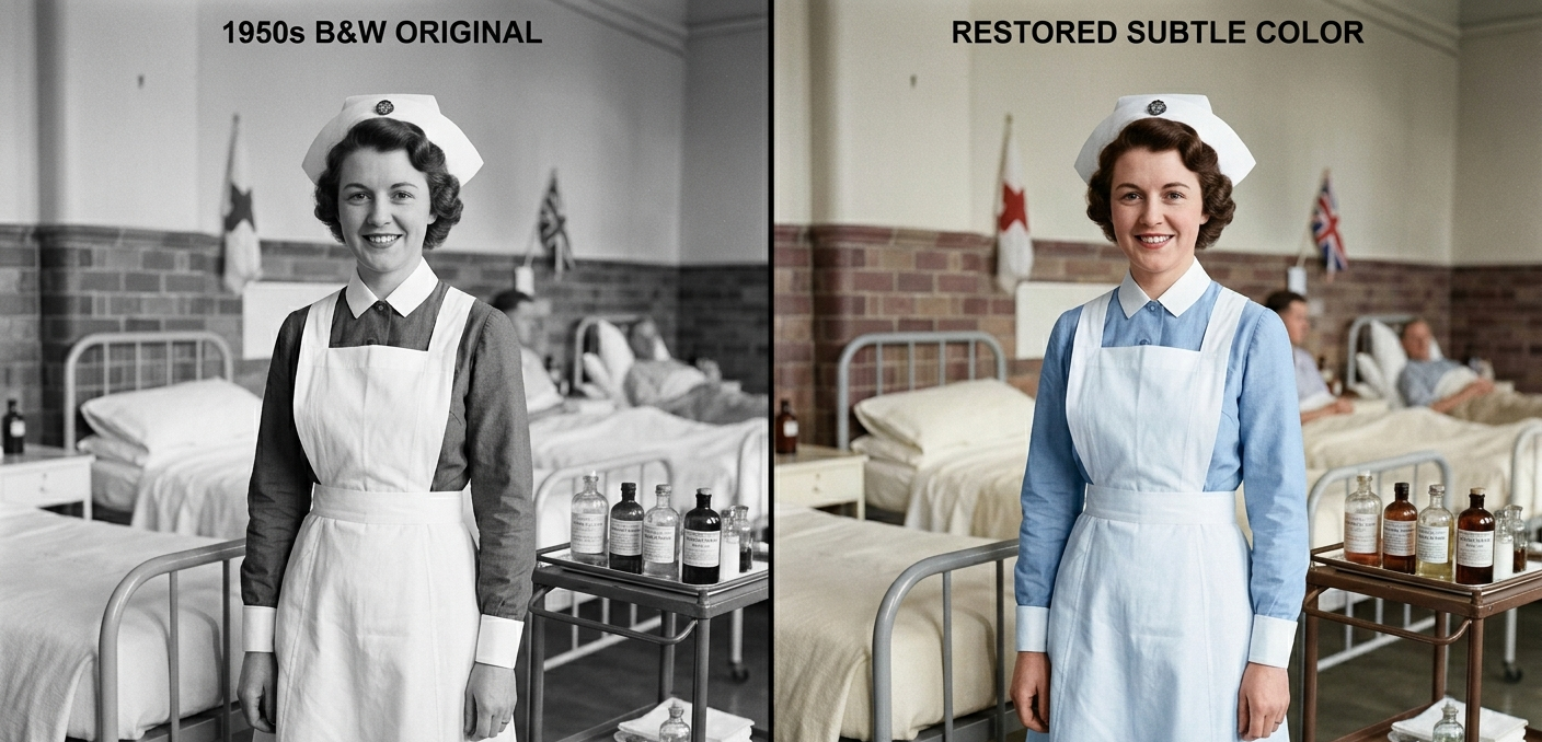 A Life in White: The Nurse's Portrait